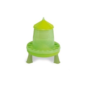 Plastic poultry feeder with legs, 2 kg, Green Lemon (5117002