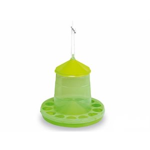 Plastic poultry feeder, 2 kg, Green Lemon (6016001)