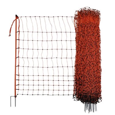 Kerbl poultry net double sprong 50mx106cm